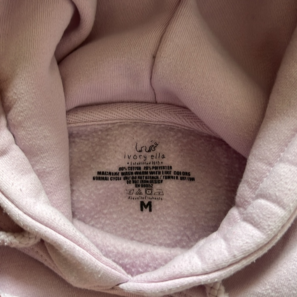 Light pink Ivory Ella hoodie!! Great condition! - Picture 5 of 5